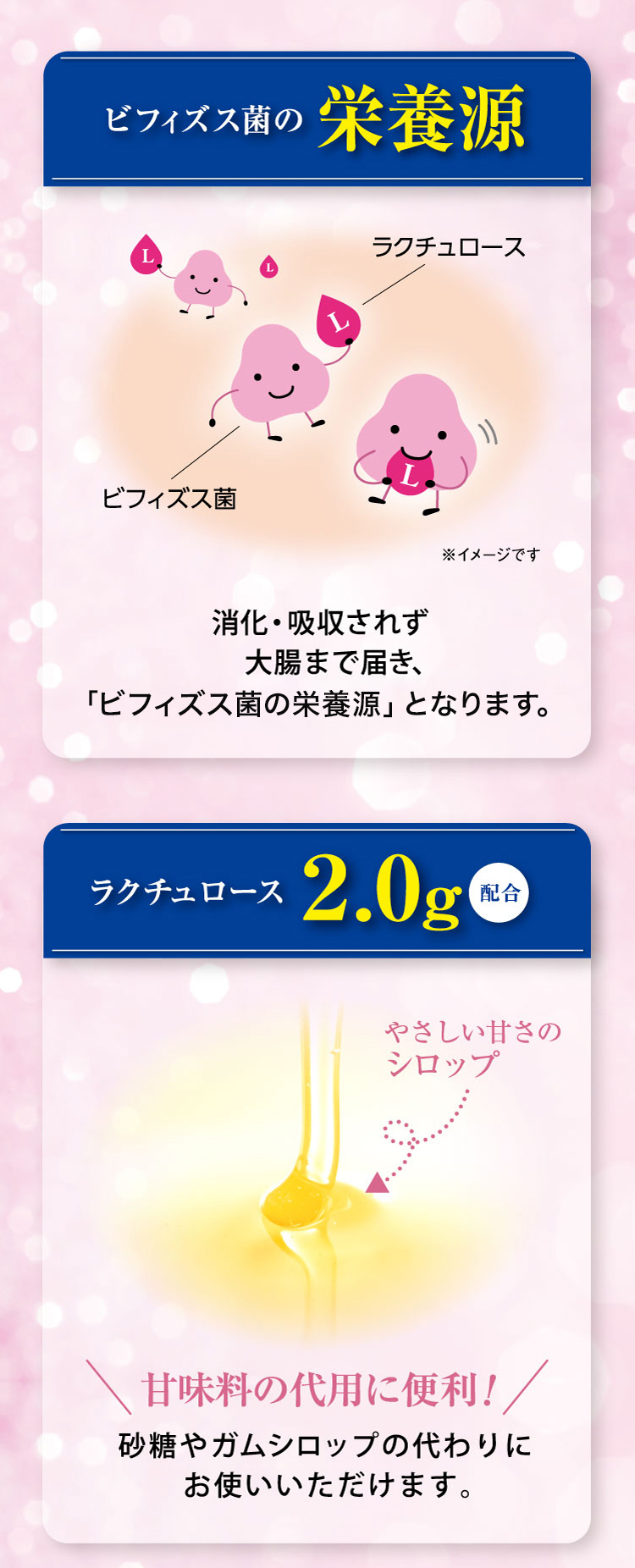 ビフィズス菌の栄養源