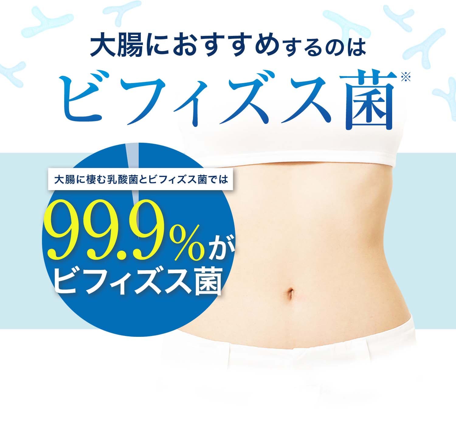 おすすめするのはビフィズス菌